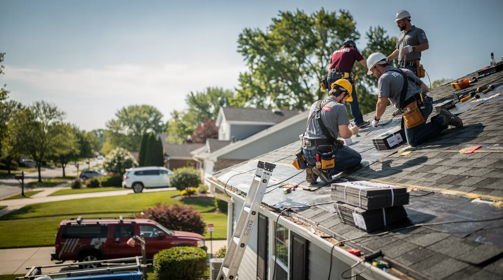 Roof Repair in Woodville, WI around you